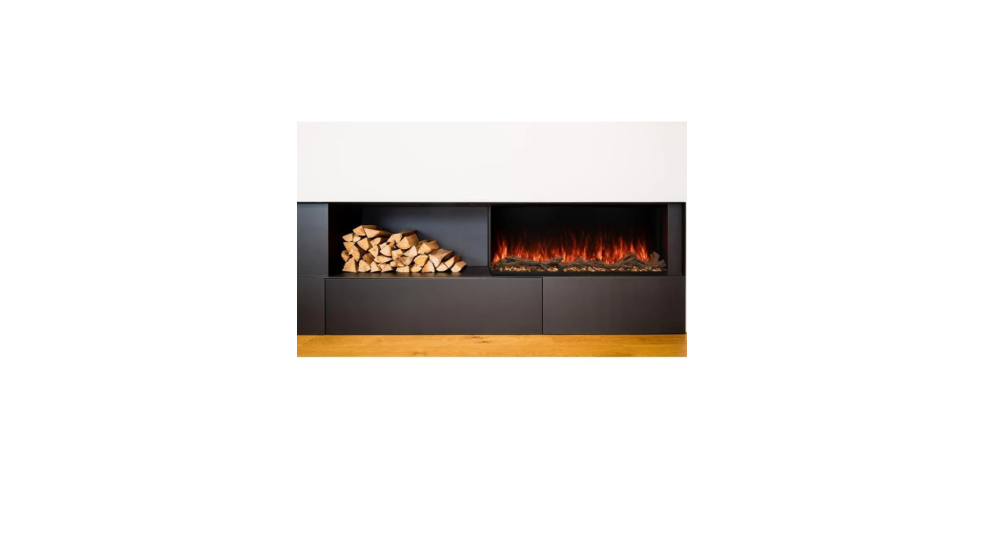 Modern Flames Landscape Pro 80" Multi-Sided Built in Electric Fireplace LPM-8016 HBHMOELE0069M