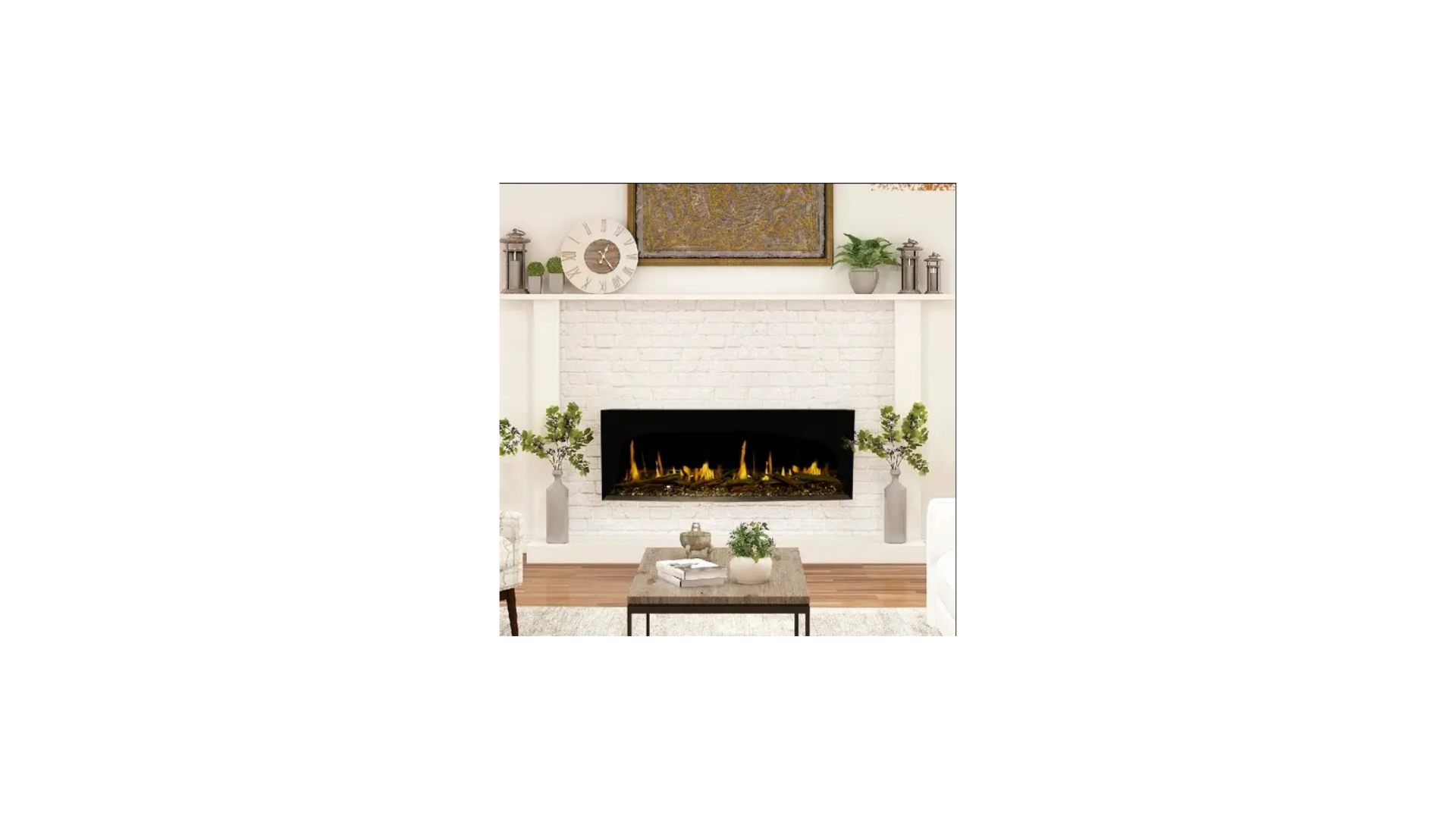 Modern Flames Orion 60" Multi-Sided Heliovision Electric Fireplace OR60-MULTI HBHMOELE0048M