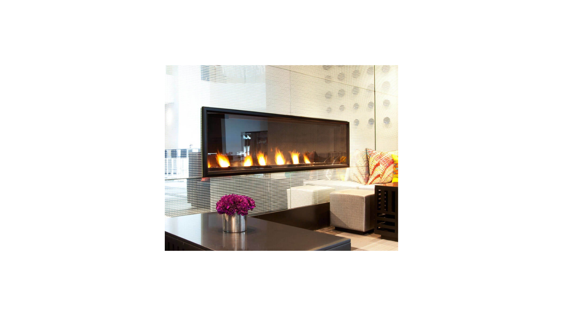 Montigo Delray 72 inch Linear Direct Vent Gas Fireplace DRL7213NI (Basic)