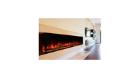 Modern Flames Landscape Pro 96" Multi-Sided Built-In Electric Fireplace LPM-9616 HBHMOELE0070M