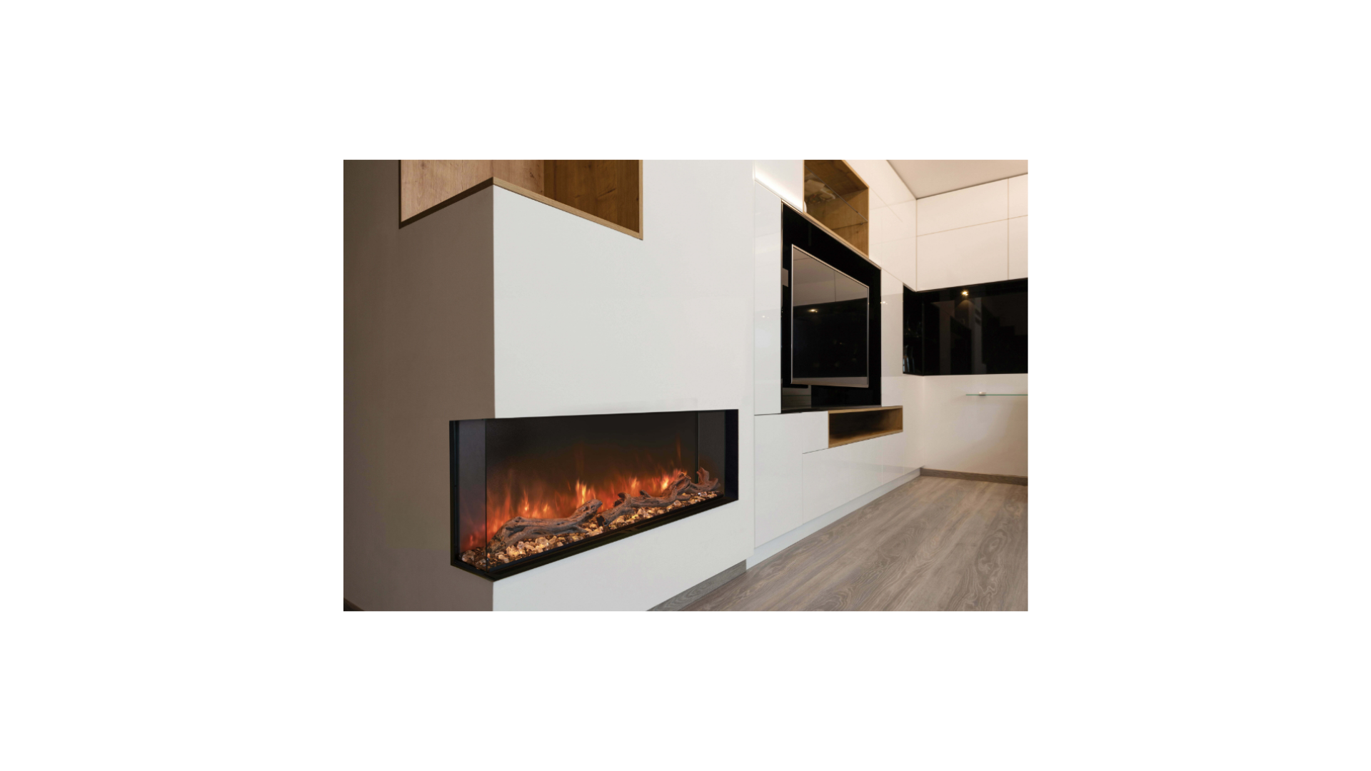 Modern Flames Landscape Pro 68" Multi-Sided Built-In Electric Fireplace LPM-6816 HBHMOELE0071M