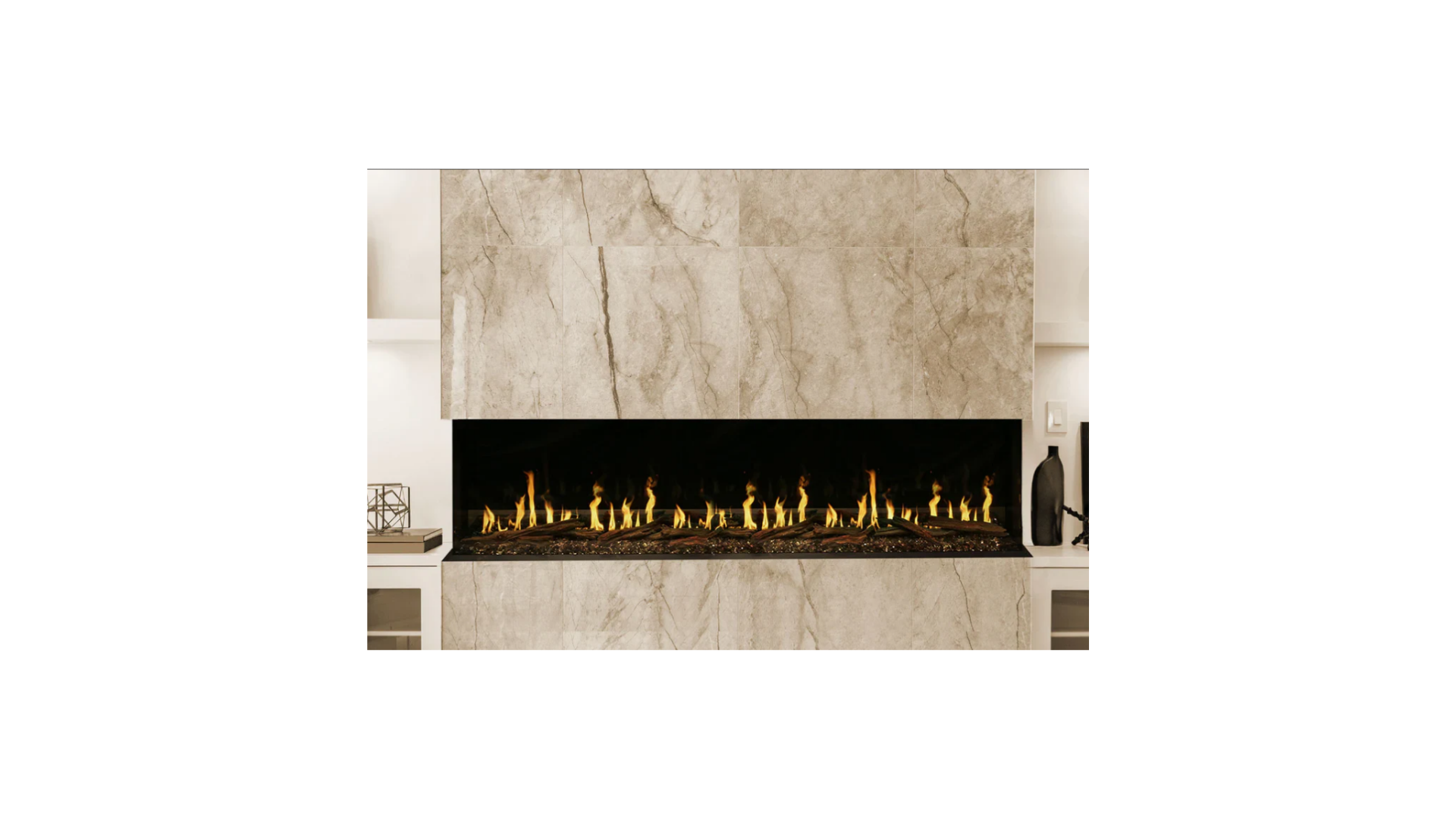 Modern Flames Orion 100" Multi-Sided Heliovision Electric Fireplace OR100-MULTI HBHMOELE0046M