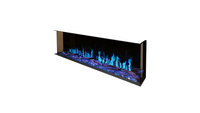 Modern Flames Orion 100" Multi-Sided Heliovision Electric Fireplace OR100-MULTI HBHMOELE0046M