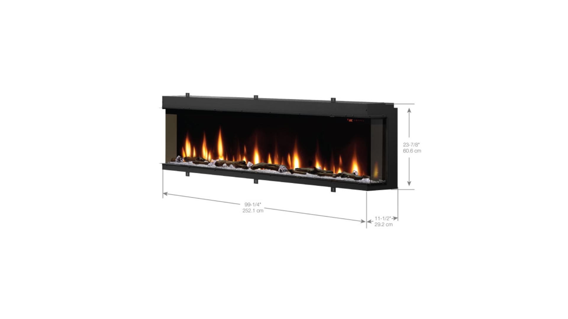 Dimplex Ignite XL Bold 100" Linear Electric Fireplace Insert XLF10017-XD HBHDIELE0067M