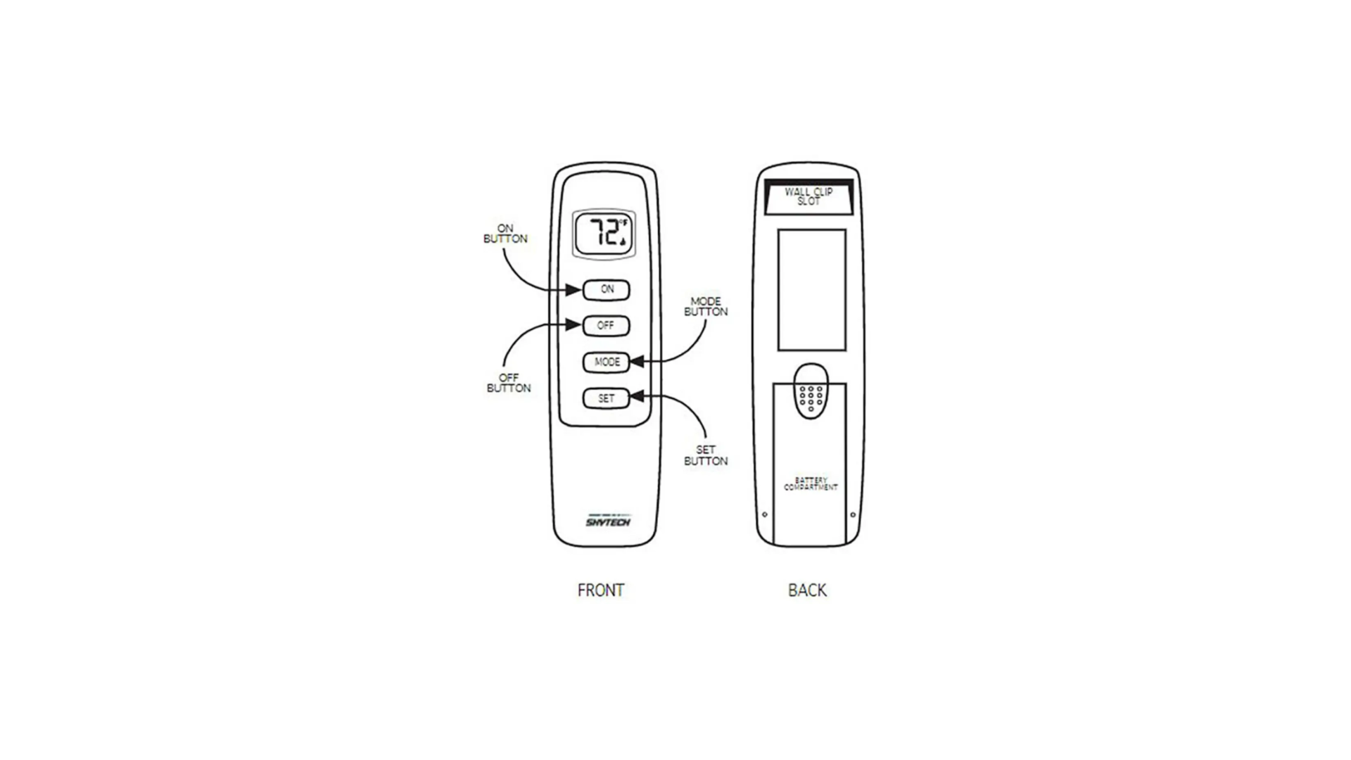 Montigo RX60 On/Off Thermostatic Remote Control