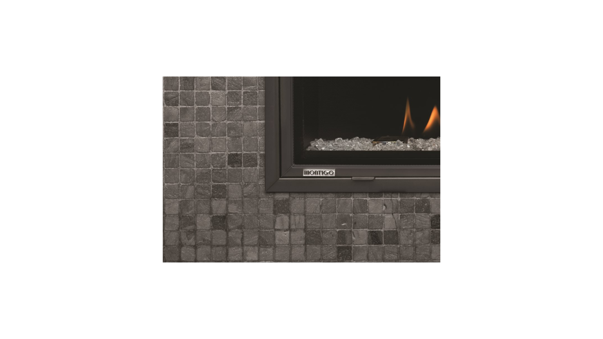 Montigo 1.5 inch to 2 inch Front Trim for Linear Gas Fireplace